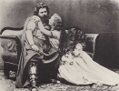 Ludwig and Malwine Schnorr von Carolsfeld in the title roles of the original production of Richard Wagner's Tristan und Isolde in 1865. Photo by Joseph Albert.
