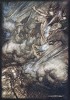 Ride of the Valkyries.
Date: 1910.
Author: Arthur Rackham.