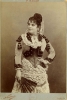 French opera singer Célestine Galli-Marié (1840-1905) in Georges Bizet's 1875 opera Carmen. Photo by Félix Nadar.