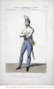 Costume of Inchindi (Jean-François Hennekindt) as Max in Adolphe Adam's 1-act opéra-comique Le chalet, ca. 1834.
Le chalet, opéra-comique de Scribe, Mélesville et Adam : costume d'Inchindi (Max) / gravé par Maleuvre.